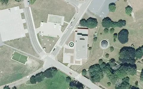 Vista aérea de la ubicación de Residencia para Persoas Maiores Santa María de Meira