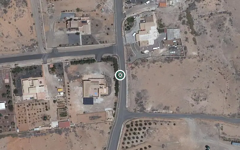 Vista aérea de la ubicación de Residencia de Mayores Casillas del Ángel