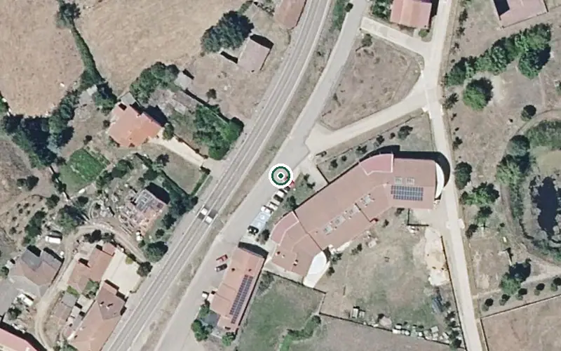 Vista aérea de la ubicación de Residencia para Personas Mayores el Egido