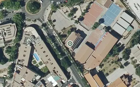 Vista aérea de la ubicación de Centro de Día Amavir La Marina