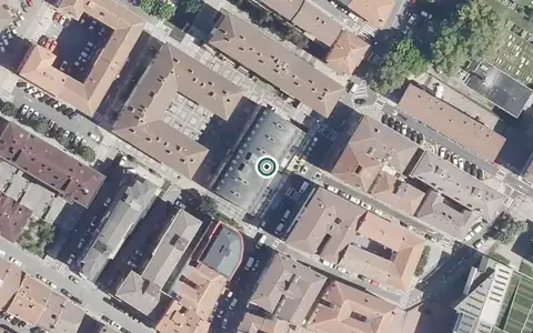 Vista aérea de la ubicación de Residencia San José Etxe Alai Egoitza