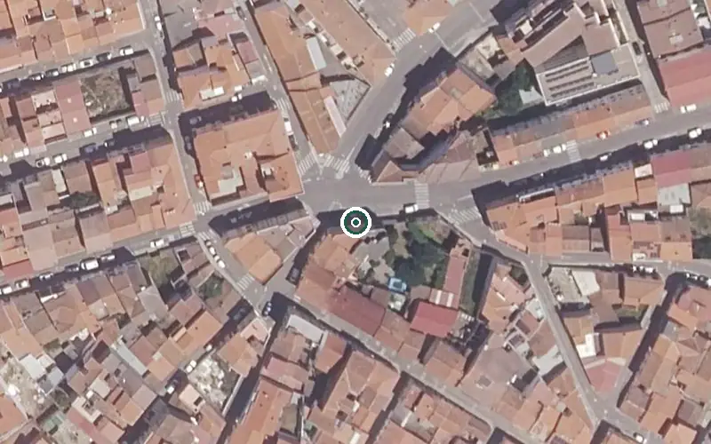 Vista aérea de la ubicación de Centro de Día Ay!! Divina Juventud