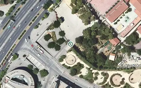 Vista aérea de la ubicación de Centre de dia Amavir Horta