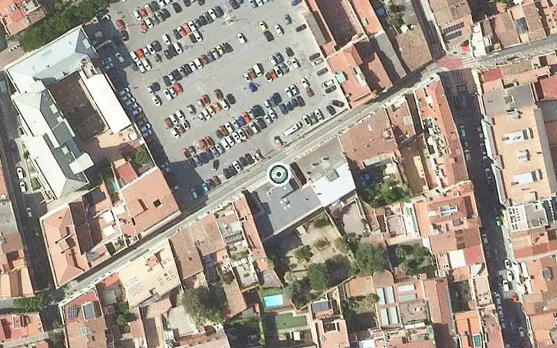 Vista aérea de la ubicación de Centre de dia per a Gent Gran Sabadell Centre