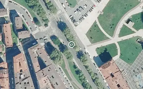 Vista aérea de la ubicación de Centro de Día El Arbeyal