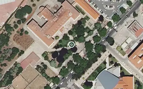 Vista aérea de la ubicación de Asilo de Personas Mayores Hermanitas de los Pobres