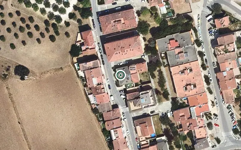Vista aérea de la ubicación de Residència d'Avis Catalunya