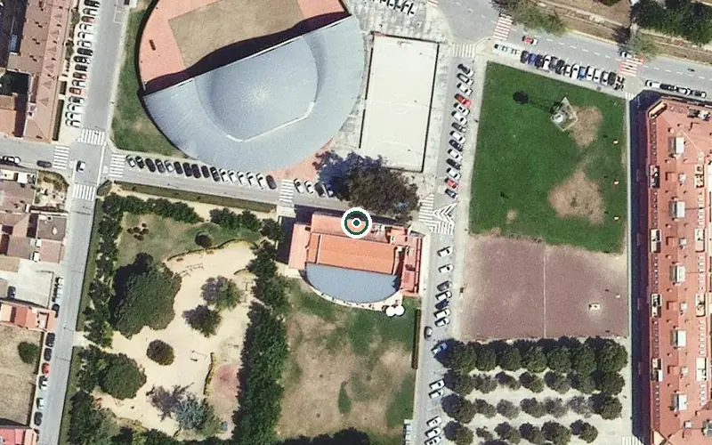 Vista aérea de la ubicación de Servei de Respir
