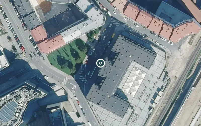 Vista aérea de la ubicación de Residencia para Persoas Maiores Domusvi Matogrande