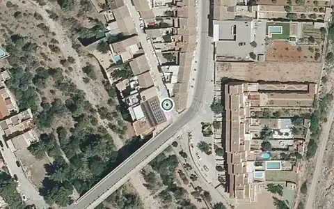 Vista aérea de la ubicación de Centro de Día Personas Mayores Dependientes Casa de los Obreros S. Vte. Ferrer