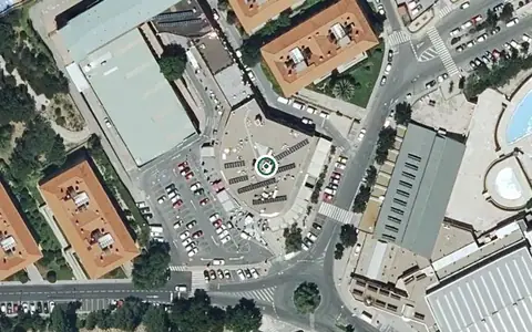 Vista aérea de la ubicación de Centro de Día Energeria