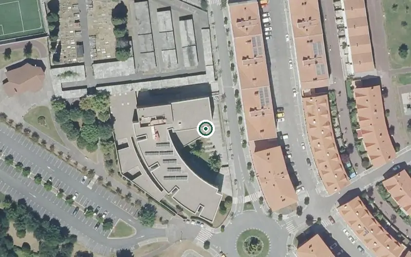 Vista aérea de la ubicación de Residencia Arandia Egoitza