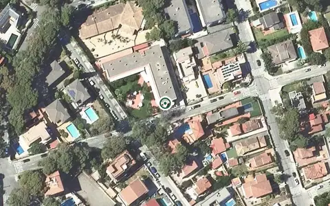 Vista aérea de la ubicación de Portamar Residencial