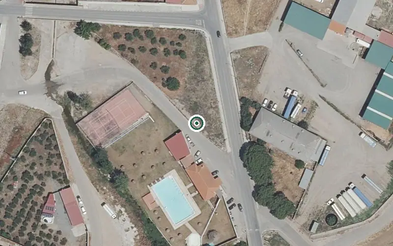 Vista aérea de la ubicación de Residencia Municipalde Mayores Ntra. Sra. de Gracia de Alcantarilla