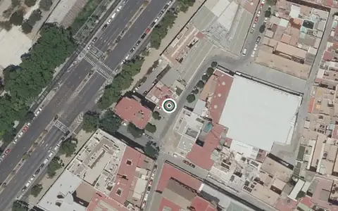 Vista aérea de la ubicación de Centro de Día para Mayores Pizarro