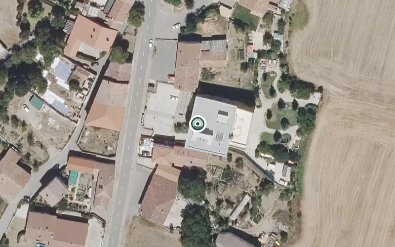 Vista aérea de la ubicación de Residencia Colisée Miñano