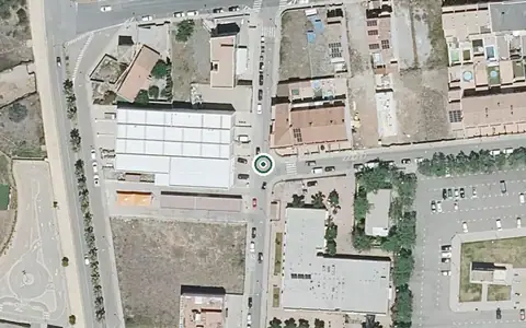 Vista aérea de la ubicación de Centro de Día para Personas Mayores Dependientes de Onda