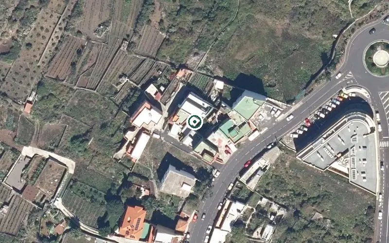 Vista aérea de la ubicación de Centro Socio Sanitario la Casa de los Mayores