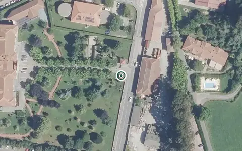 Vista aérea de la ubicación de Residencia Uribarren Abaroa Egoitza