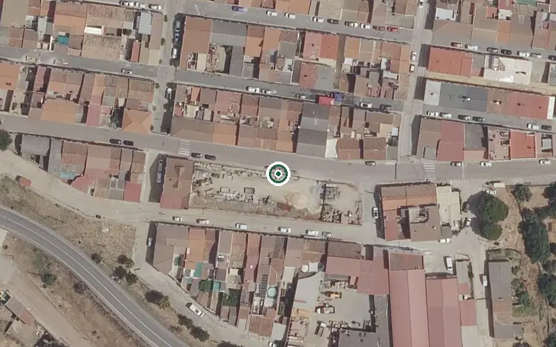 Vista aérea de la ubicación de Centro de Día para Mayores Teresa Sousa Prieto