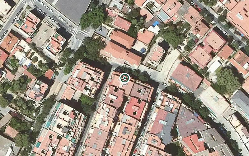 Vista aérea de la ubicación de Avi-Dia