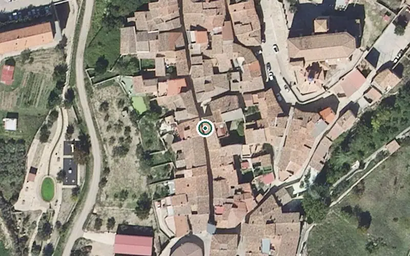 Vista aérea de la ubicación de Centro de Día de la Tercera Edad