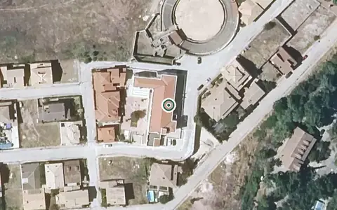 Vista aérea de la ubicación de Residencia de Mayores Calares del Mundo