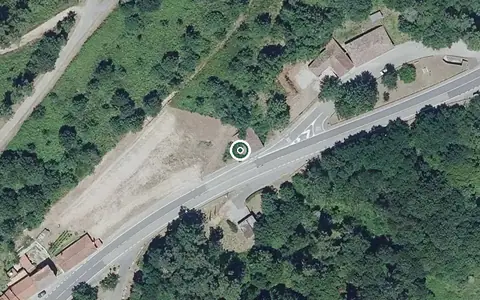 Vista aérea de la ubicación de Vivenda Comunitaria Comunidad O Albergue Gomesende