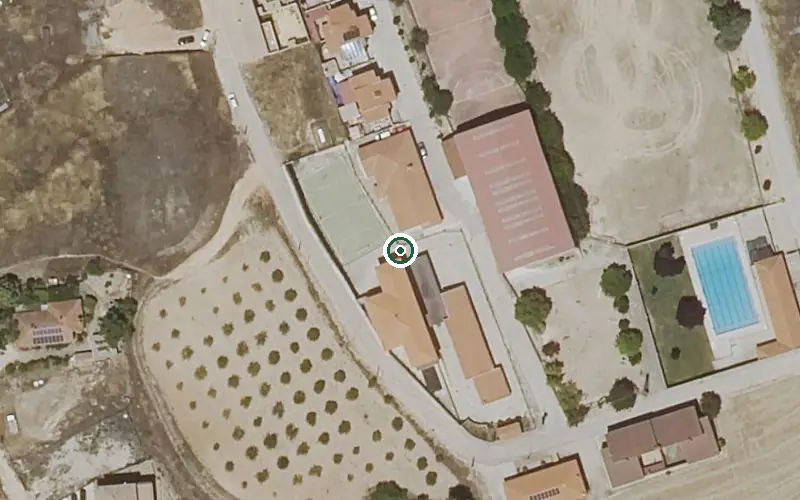 Vista aérea de la ubicación de Vm de Cañaveras