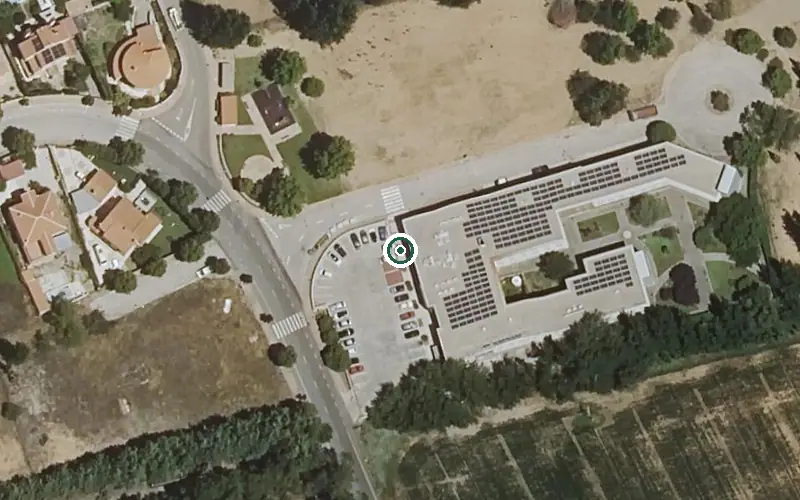 Vista aérea de la ubicación de Residencia de Mayores Amavir el Pinar