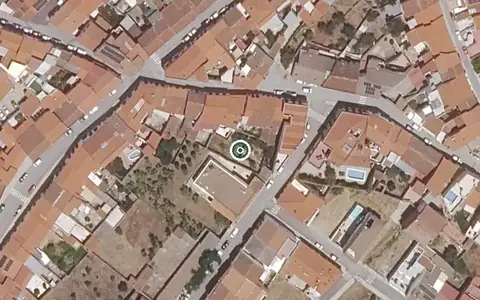 Vista aérea de la ubicación de Centro de Día de Hornachos