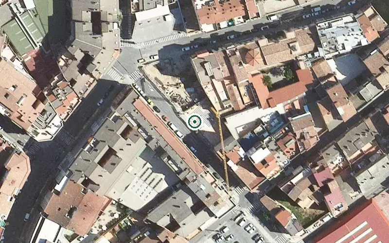 Vista aérea de la ubicación de Domusvi Lleida