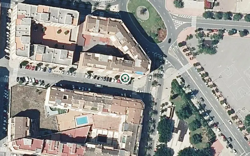 Vista aérea de la ubicación de Bouco Castellón
