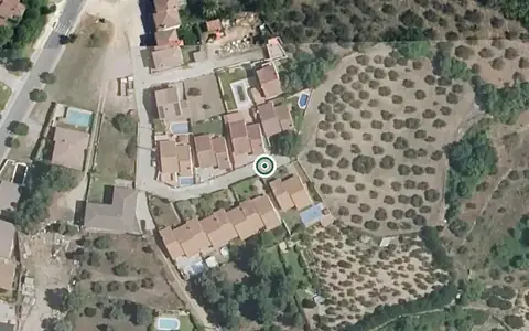 Vista aérea de la ubicación de Residencia de Personas Mayores San Juan Bautista