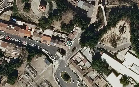 Vista aérea de la ubicación de Residencia Torre Monreal