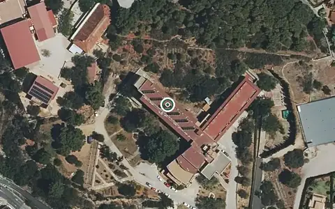 Vista aérea de la ubicación de Centro de Día P.m.d. Santa Llucia