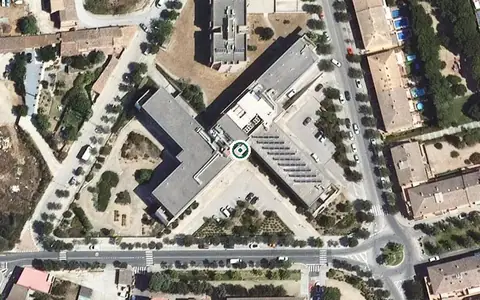 Vista aérea de la ubicación de Residència Assistida Palafrugell Gent Gran