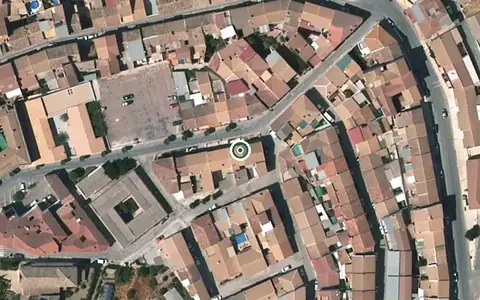 Vista aérea de la ubicación de Centro Residencial para Mayores Nuestro Padre Jesús