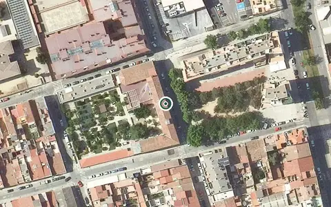 Vista aérea de la ubicación de Residencia San José. Terrassa