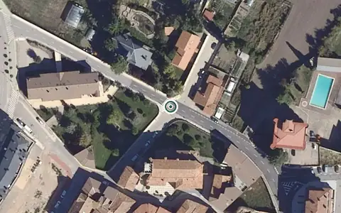 Vista aérea de la ubicación de Residencia Mixta de Personas Mayores Virgen de Olmacedo