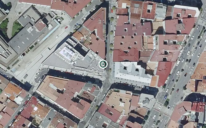 Vista aérea de la ubicación de Residencia para Persoas Maiores Domusvi Fátima