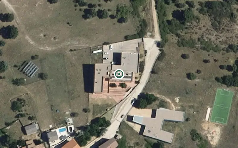 Vista aérea de la ubicación de Residencia para Personas Mayores de Navahondilla