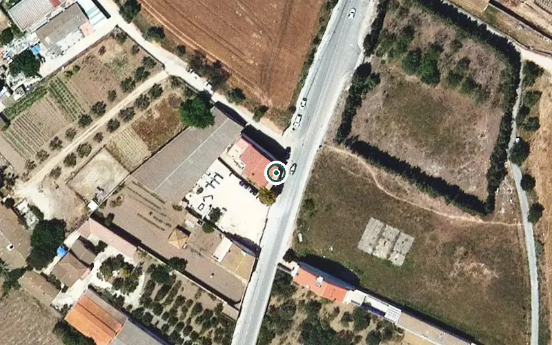 Vista aérea de la ubicación de Centre de dia Policlínica Comarcal del Vendrell