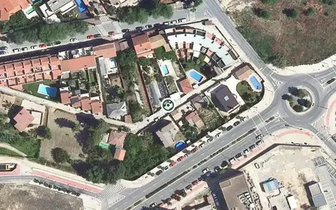 Vista aérea de la ubicación de Centre de dia Centre Geriàtric Lleida