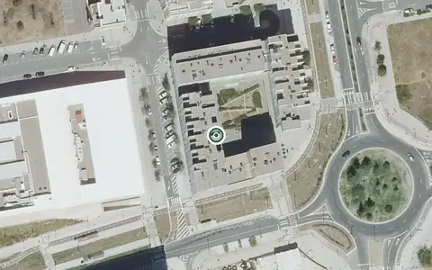 Vista aérea de la ubicación de Residencia Agure Ricallor