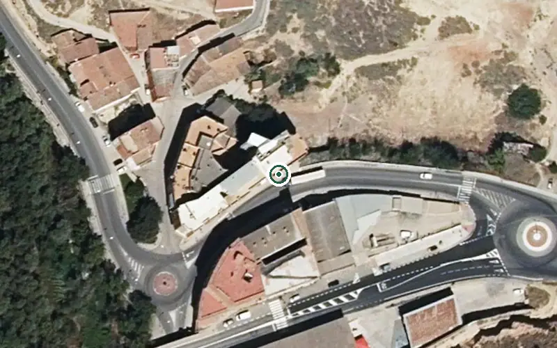 Vista aérea de la ubicación de Residencia del Cinca