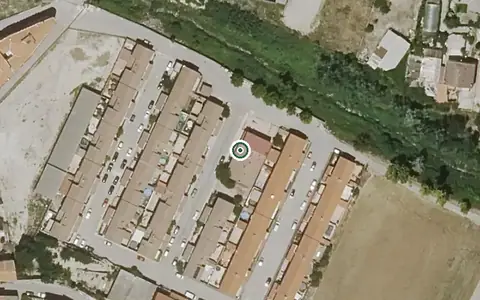 Vista aérea de la ubicación de Vivienda Municipal de Mayores de Almoguera