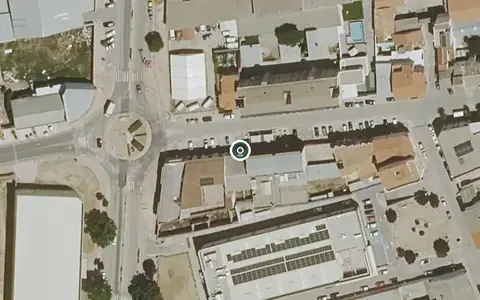 Vista aérea de la ubicación de Centro de Día de Quintanar de la Orden
