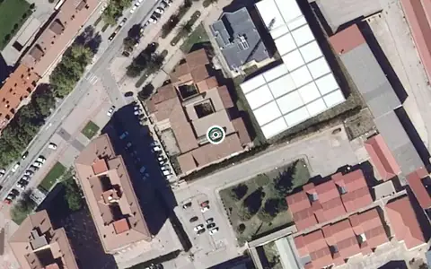 Vista aérea de la ubicación de Unidad de Estancias Diurnas Burgos III