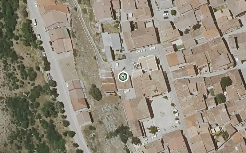 Vista aérea de la ubicación de Vm de Beteta